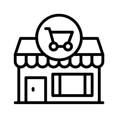 Retail storefront icon
